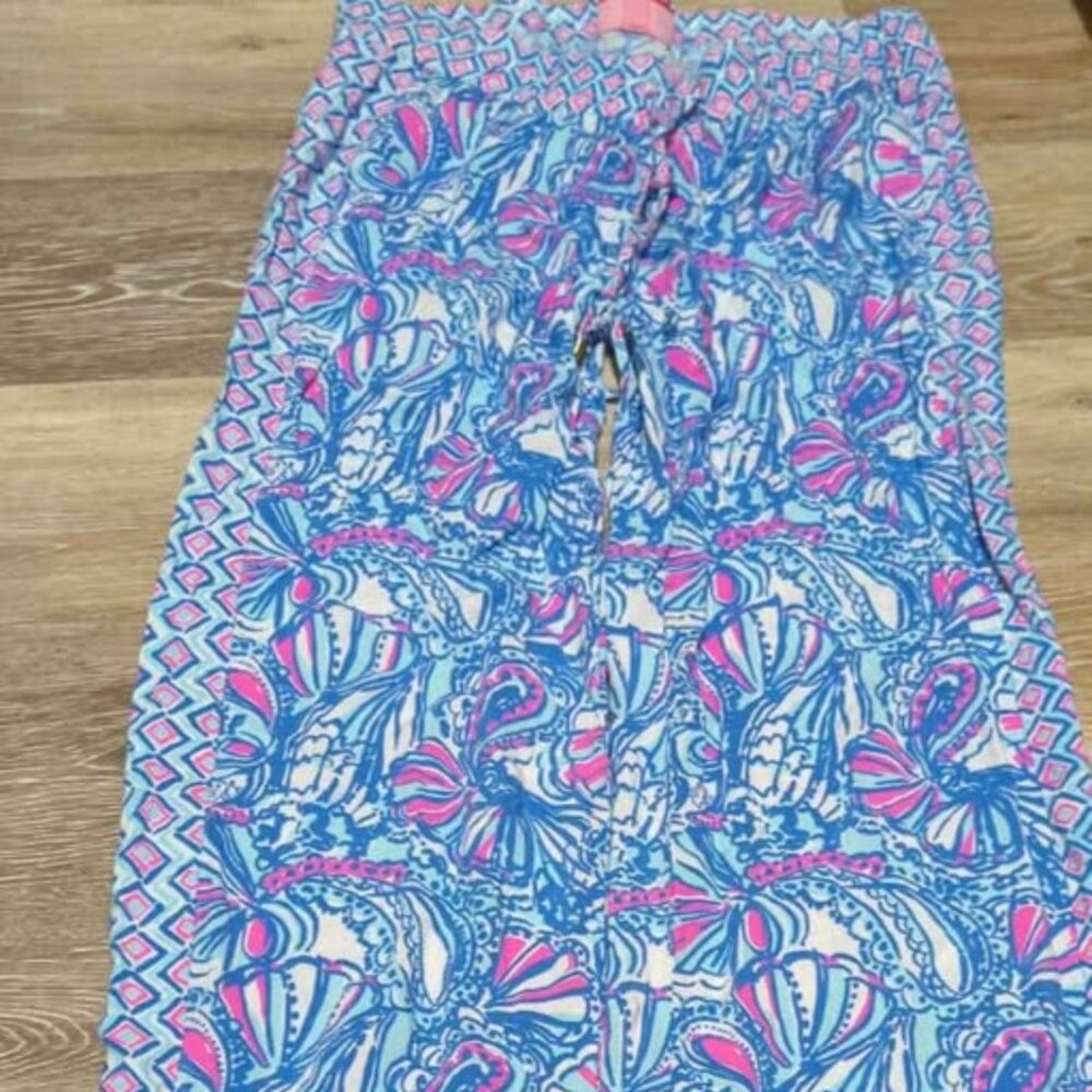 Lilly Pulitzer for Target Rayon Palazzo Wide Leg Pants size small